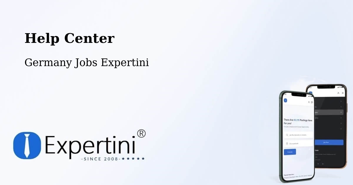Help Center – Schwetzingen - Germany Jobs Expertini